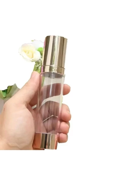 Yenigeldi 1 Adet Havasız Sprey Şişe Yeniden Doldurulabilir Kozmetik Havayolları Için Seyahat Şişesi (50 ML)