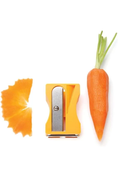 Yenigeldi 2 Adet Kalemtraş Şeklinde Sebze Soyacak Meyve Soyacağı Doğrayıcı