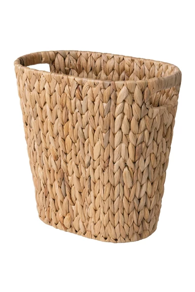 Yenigeldi 1 Adet Ankastre Kulplu Hasır Çöp Sepeti Yatak Odası,Dolap, Banyo Düzenleyici (33,5 cm - 19cm - 31.5 cm)