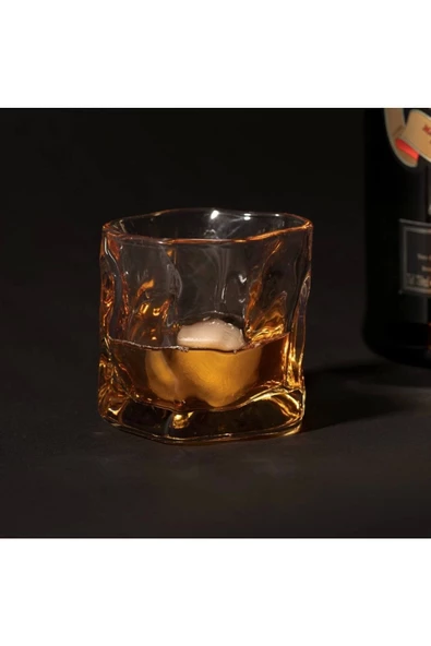 Yenigeldi 1 Adet Bükülme Kehribar Iskandinav Tarzı Kola Kahve Sunum Bardak - 2