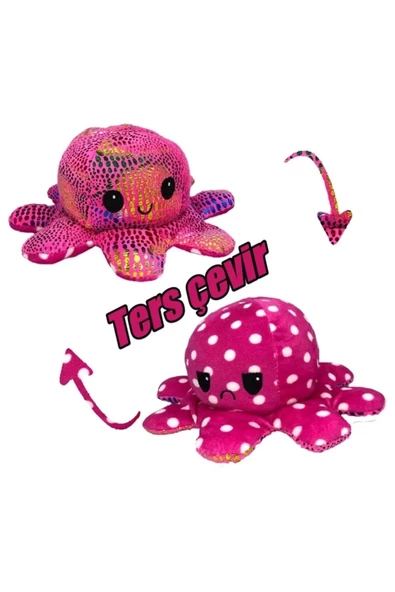 Yenigeldi Mesaj Veren Ahtapot, Mood Değiştiren Ahtapot, Duyusal Ahtapot, Yüz Değiştiren Ahtapot, Peluş Ahtapot