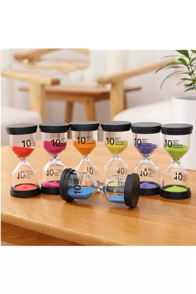 Yenigeldi 10 Dk Renkli Kum Saati