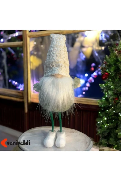 Yenigeldi El Yapımı 35 Cm Peluş Cüce Iskandinav Gnome , Ev Dekoru Ve Yılbaşı Süslemeleri T82 ürün görseli 1