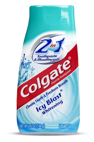 Colgate 2in1 Buz Ferahlığı Beyazlatıcı Diş Macunu 130gr