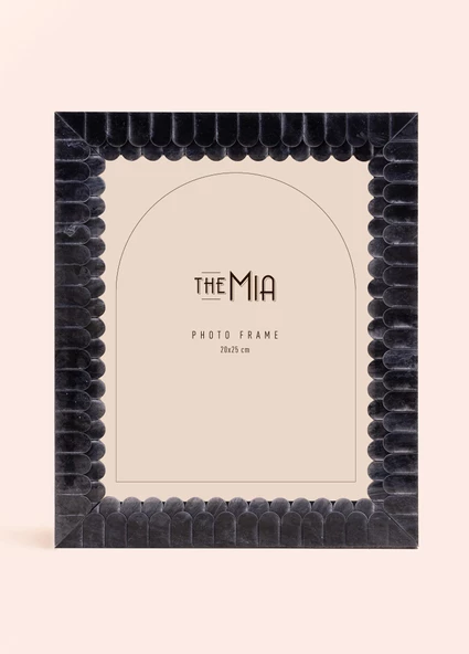 The Mia Wavy Fotoğraf Çerçevesi Siyah 25x30 cm - 3