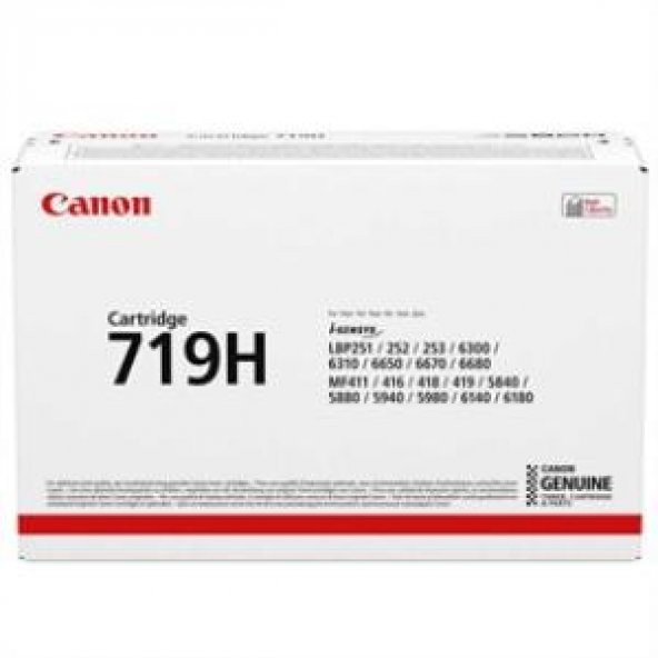 Canon İ-Sensys MF-419x Siyah Orjinal Toner Yüksek Kapasite - 1