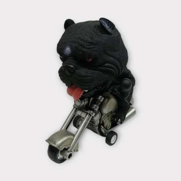 Koca Kafalı Sürücü Hayvan Figür - Köpek