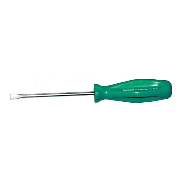 İzeltaş Elta Opak Seri Düz Uçlu Tornavida 5x100 mm-İZELTAŞ 4150175100