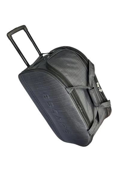 Escape Hostes-24 Düz Kumaş Büyük Boy Seyahat Çantası - 2