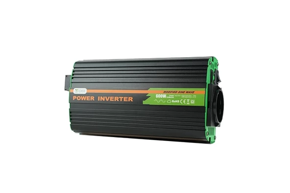 NS600-12 Apex 600W Modifiye Sinüs İnverter 12V - 5
