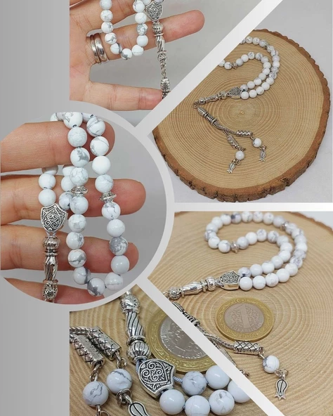 Havlit Taşı 33lük Tesbih 6mm (1862) ürün görseli