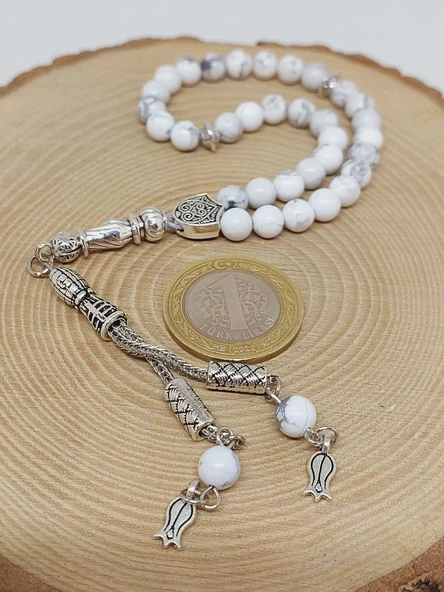 Havlit Taşı 33lük Tesbih 6mm (1862) - Resim 6