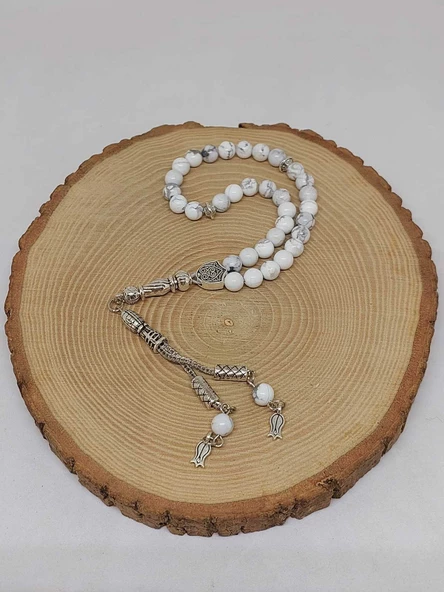 Havlit Taşı 33lük Tesbih 6mm (1862) - Resim 4