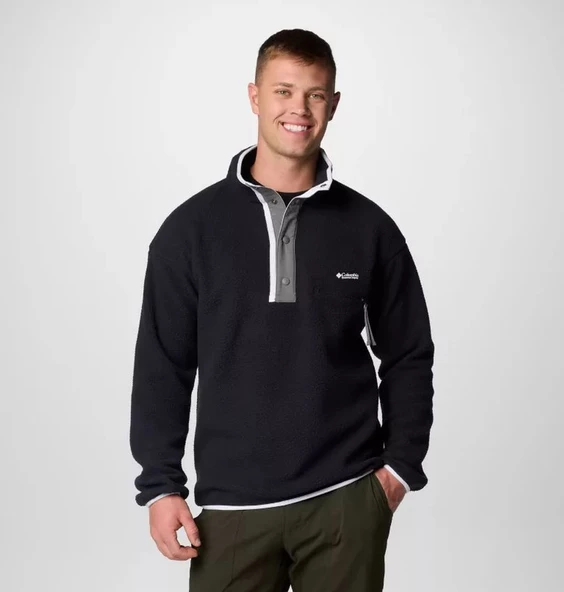 Columbia Men's Helvetia™ II Half Snap Fleece Pullover Erkek Polar AM5780 ürün görseli