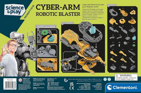 Clementoni Robotik Laboratuvarı Robotik Kol 75086 - 8