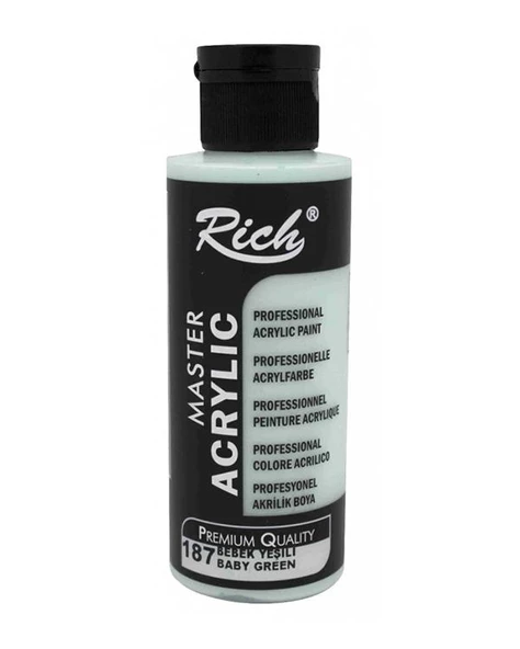 Rich Master Akrilik Boya Bebek Yeşili 120ml
