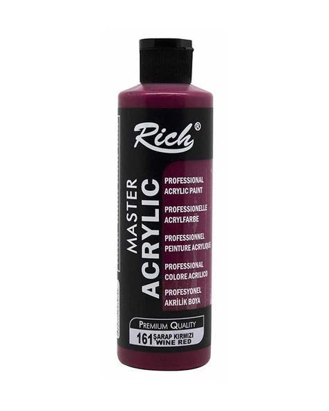 Rich Master Akrilik Boya Şarap Kırmızı 120ml