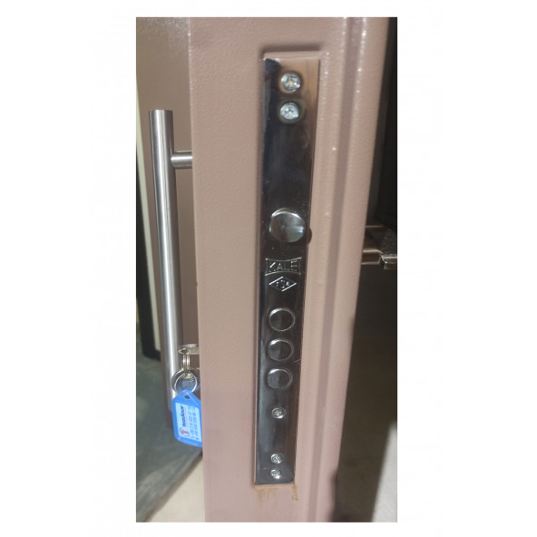 TEZ-1658 Statik Kasalı Tanganika Düz Model Daire Kapısı, Çelik Kapı, Villa Kapısı - 2