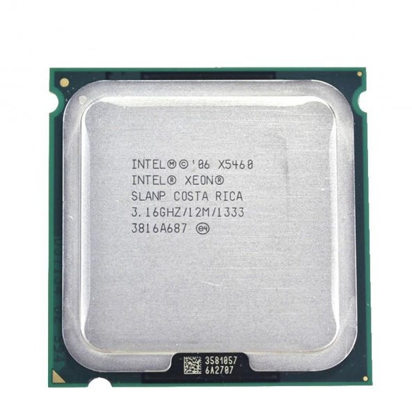 Intel® Xeon® X5460 3,16GHz LGA771 12MB 120W İşlemci Tray Kutusuz