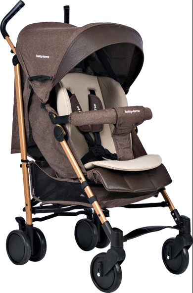 Baby Home 107 Clark Tam Yatar Alüminyum Bilyeli Teker Baston Bebek Arabası - 3