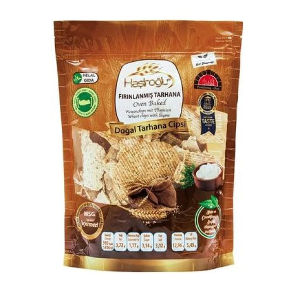 Haşiroğlu Fırınlanmış Doğal Tarhana Cips 225 g ℮