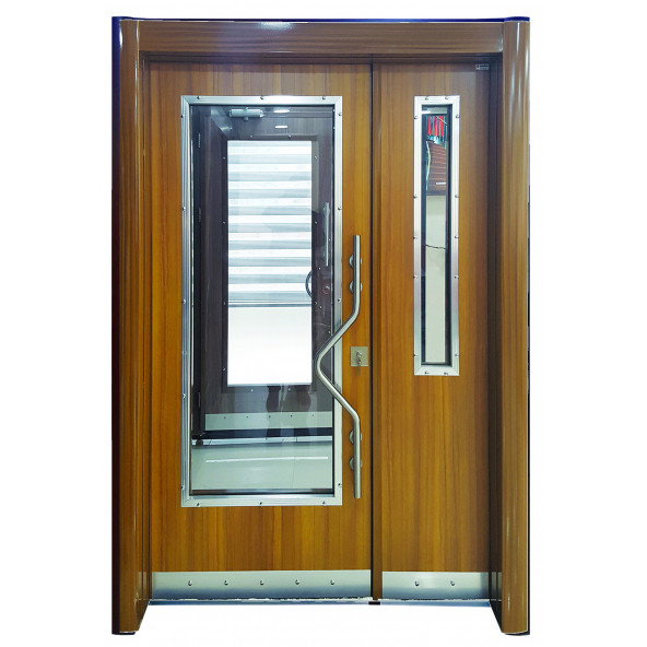 TEZ-0145 Eskitme Kasalı Düz Model Apartman Giriş Kapısı, Dış Mekan Kapısı