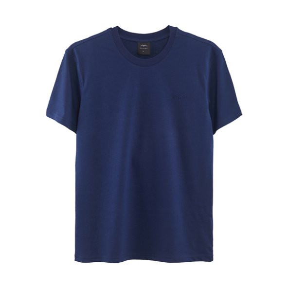 Minimalist Erkek Lacivert Basic T-Shirt
