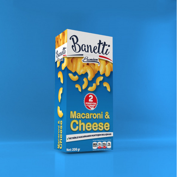 Banetti Macaroni & Cheese 8 Adet
