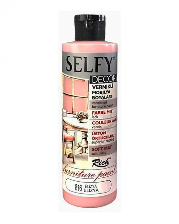 Rich Selfy Decor Vernikli Boya Elizya 240cc