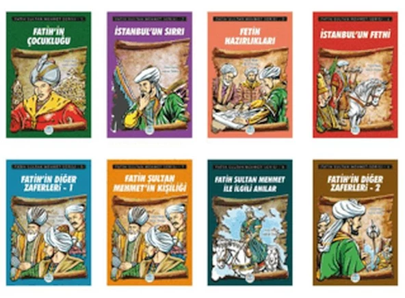 Fatih Sultan Mehmet Serisi Seti (8 Kitap)