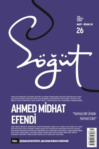 Söğüt Dergisi - Ahmed Midhat Efendi (26. Sayı)