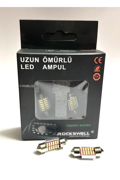 SOFIT LED AMPÜL 31MM 12SMD 4014 WHİTE 550 LÜMEN - 6000 KELVİN TAVAN LAMBASI ürün görseli