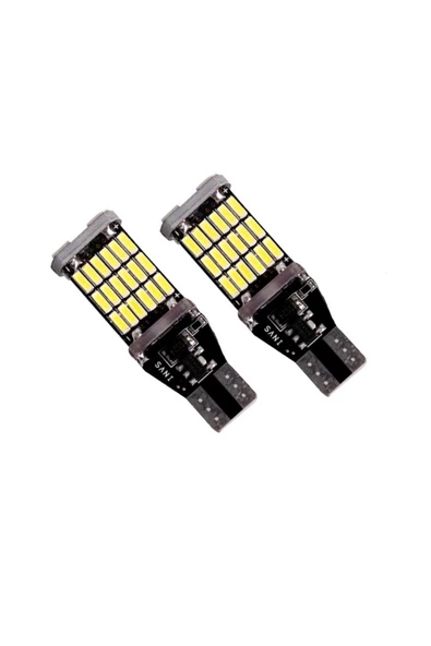 T16 12V 45 LEDLİ 5050 CANBUS SMD BEYAZ  "YENİ ÜRÜN" ürün görseli