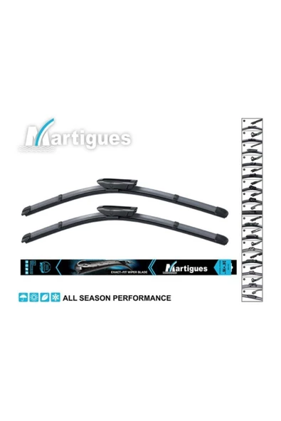Silecek Süpürgesı Muz Logan Iı Mcv Sandero Iı Symbol 22+19 550mm+480mm -s2219b3 Uyumlu