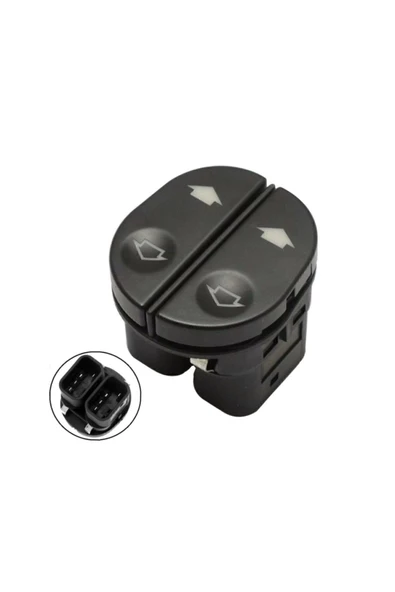 Ford Fiesta Sol Cam Açma Anahtarı Düğmesi 2003-2008