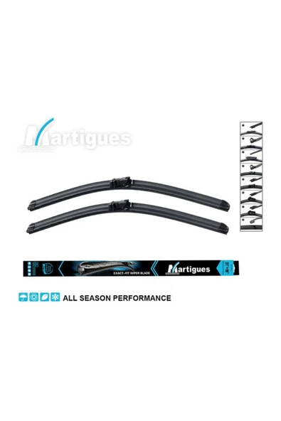 Muz Sılecek Vw Tıguan 11,2007? Land Rover Evoque 09,2011? Audı A5 Twıngo 600+530mm 90455