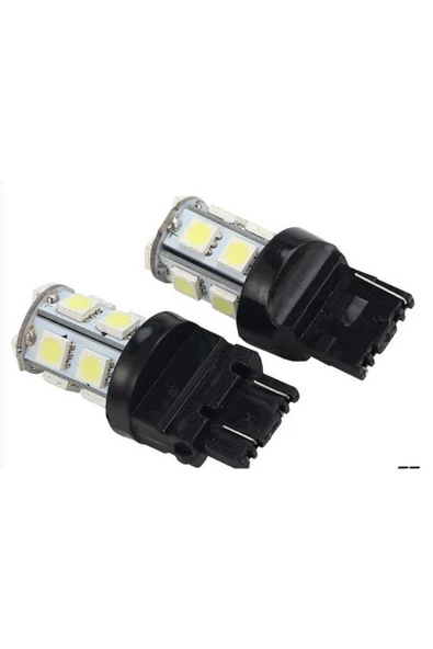 T20 1016 DİPSİZ ÇAKAR 12V 13 LEDLİ 5050 SMD BEYAZ