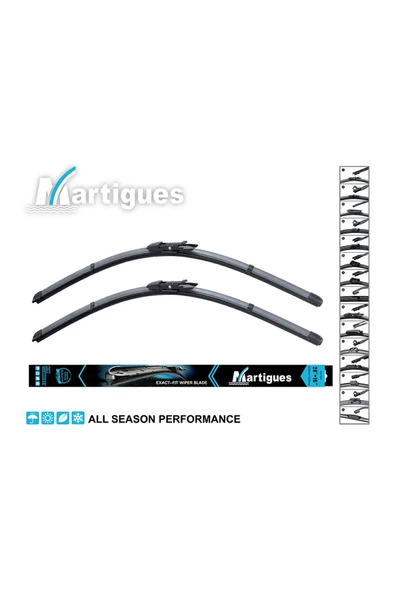 SILECEK SUPURGESI MUZ BMW 5 SERIES E60 03 10 E61 E63 E64 04 10 600MM+575MM - 1