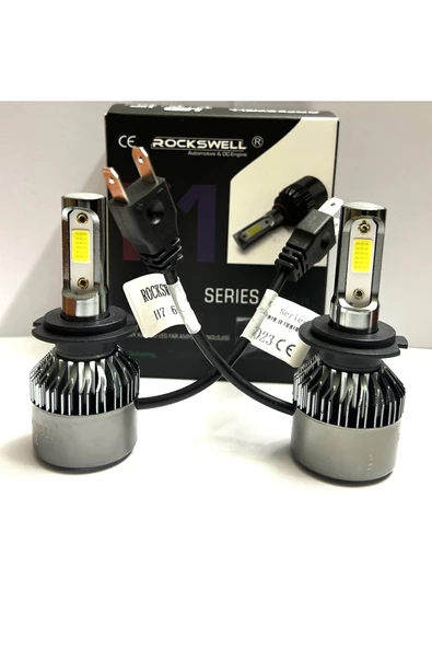 LED XENON K1 SERİSİ H7 8000 LUMEN 6000 KELVİN 12V ürün görseli