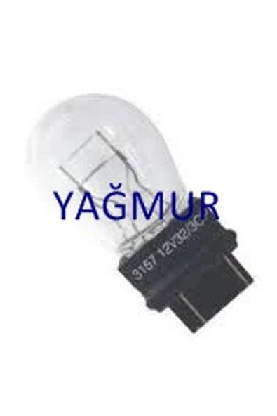 AMPÜL 12V. 27/7W. PLASTİK SOKETLİ DİPSİZ