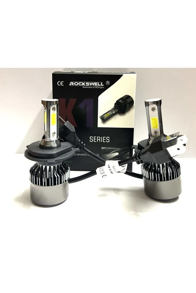 Led Xenon k1 Serisi h4 8000 Lumen 6000 Kelvin 12v Uyumlu