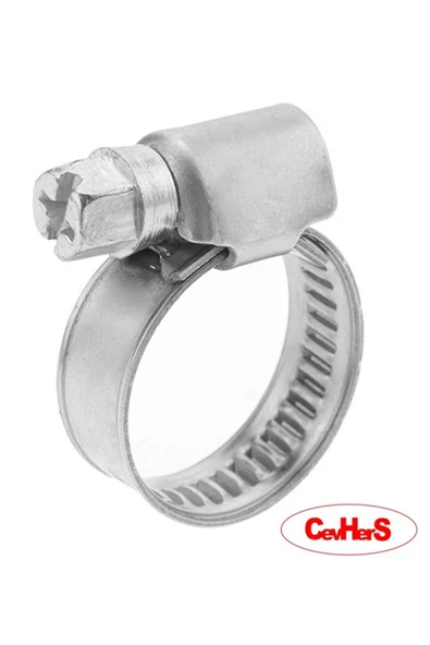 12x20 Hortum Kelepçesi? (W2) Paslanmaz Çeli?k 9mm 50 Adet Fi?yatidir ürün görseli