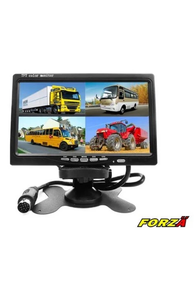 SERVİS TİPİ 7 İNC. MONİTÖR 4 GİRİŞLİ ürün görseli