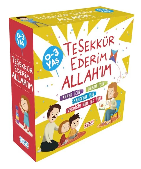 Teşekkür Ederim Allah'ım (4 Kitap Takım)