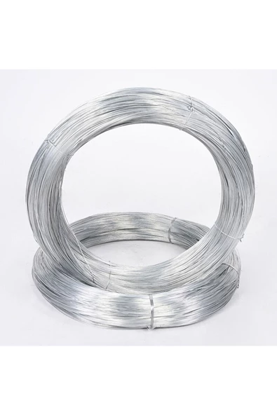 Turhan Çelik Paslanmaz Galvanizli Çit,bağlama Tel 1.9 Mm 50 Kğ