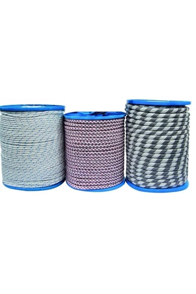 BDZ DERİ 30 Metre Iskota Halat Gemici Dağcı Denizci Ipi Polyester 10 (mm) - 3