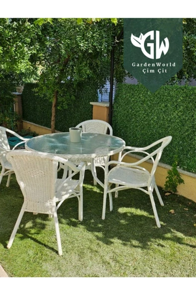 ÇINAR DİZAYN Hat Tel Çit Çim Çit Örgü Telli Bahçe Çiti 100 Cm X 10 Mt - 5