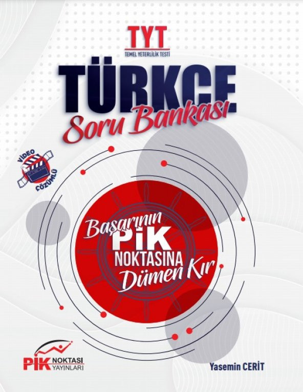 TYT Türkçe Soru Bankası Pik Noktası Yayınları