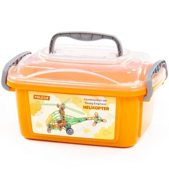 Polesie Mucit Tasarımcılar Helikopter Seti 129 Parça - 5