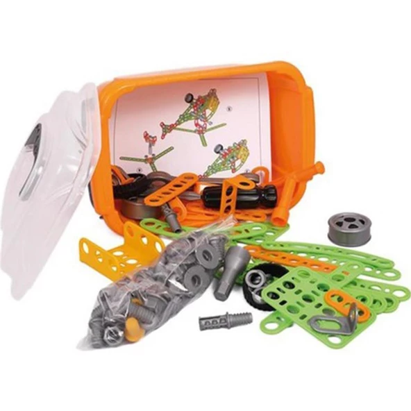 Polesie Mucit Tasarımcılar Helikopter Seti 129 Parça - 4